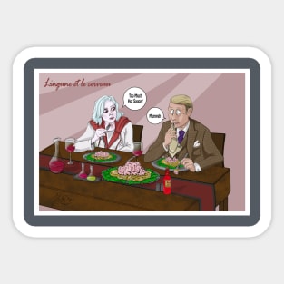 Cross over iZombie and Hannibal Sticker